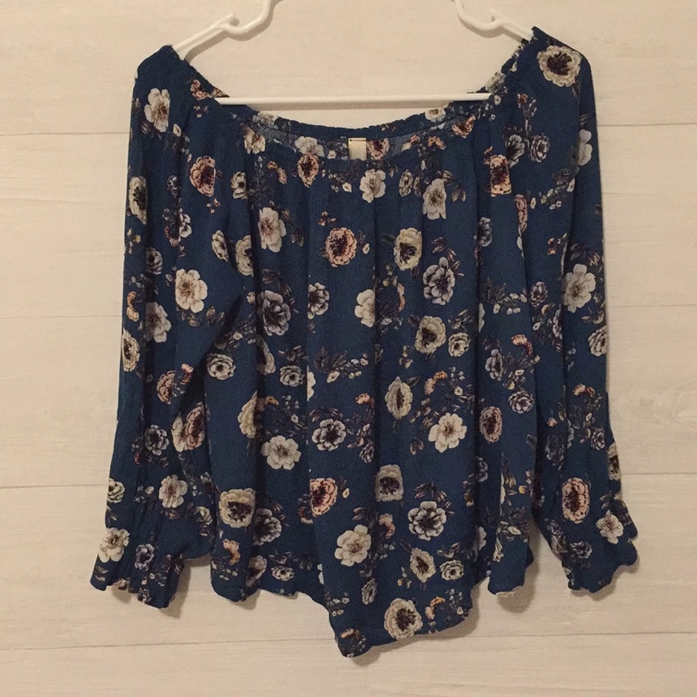 Peppermint Off the shoulder Blouse